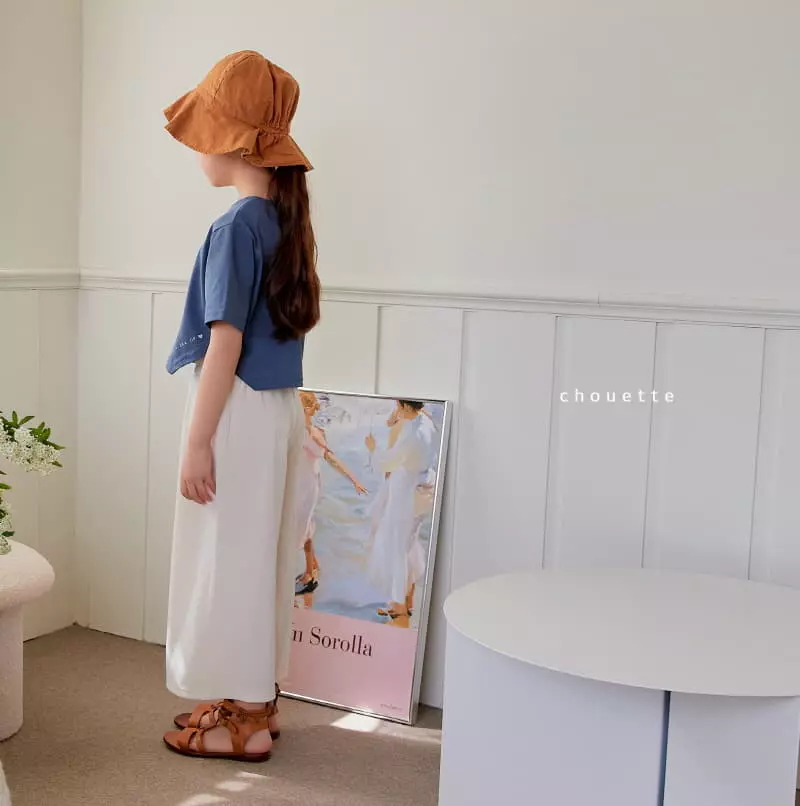 Chouette - Korean Children Fashion - #discoveringself - Slit Crop Tee - 2