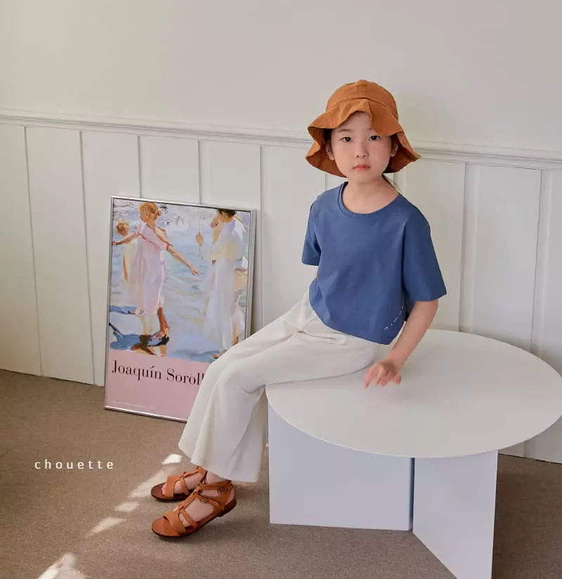 Chouette - Korean Children Fashion - #kidzfashiontrend - Slit Crop Tee - 6