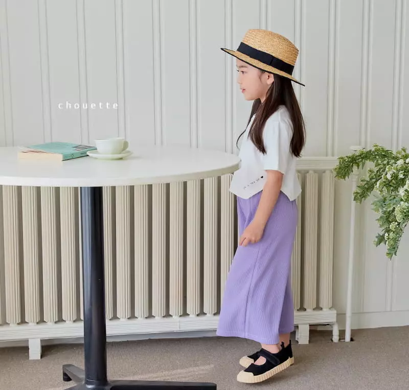 Chouette - Korean Children Fashion - #magicofchildhood - Slit Crop Tee - 9