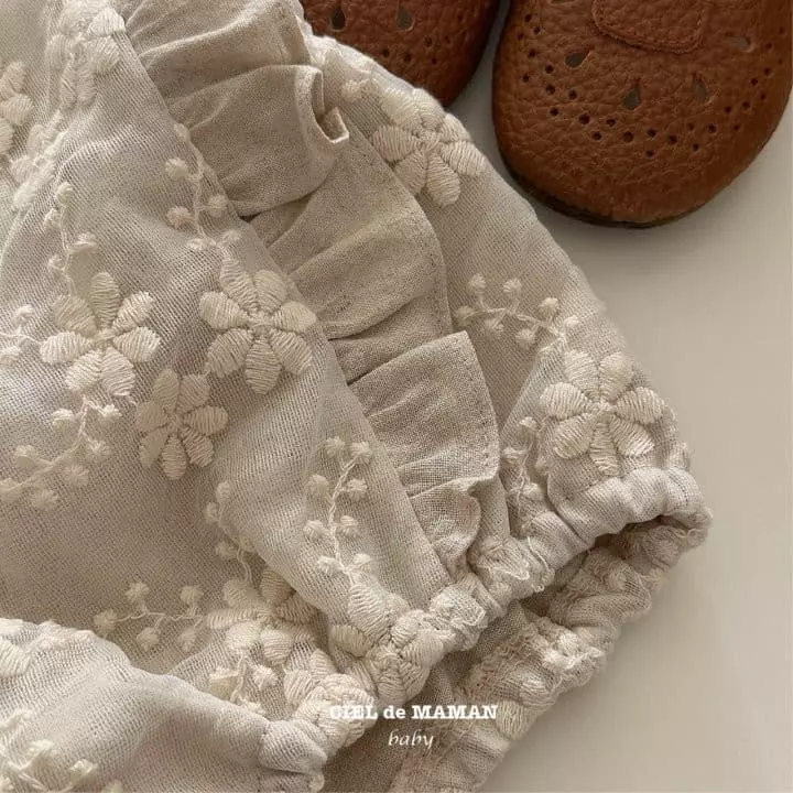 Ciel De Maman - Korean Baby Fashion - #onlinebabyshop - Angel Bodtsuit Lace - 4