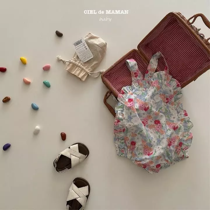 Ciel De Maman - Korean Baby Fashion - #babyfashion - Angel Bodtsuit Lace - 8