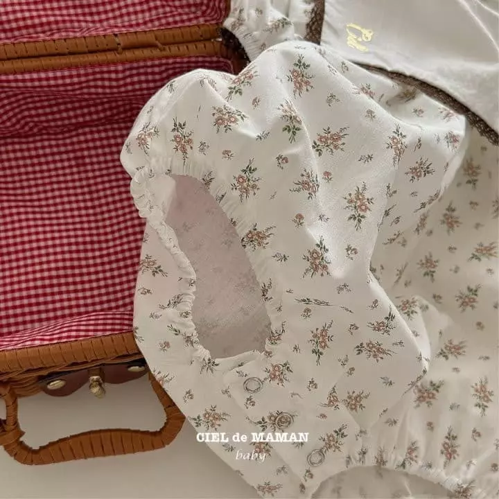 Ciel De Maman - Korean Baby Fashion - #babylifestyle - Anne Collar Bodysuit - 6