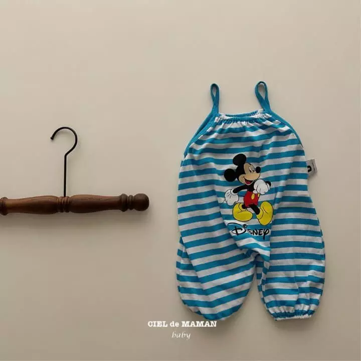Ciel De Maman - Korean Baby Fashion - #babylifestyle - Stripes M Bodysuit - 7