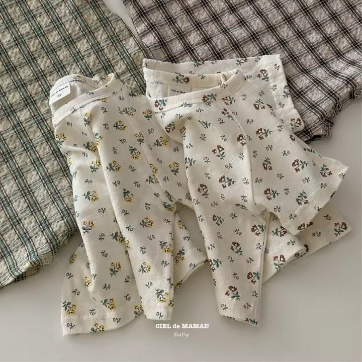 Ciel De Maman - Korean Baby Fashion - #babyoninstagram - Bebe Flower Tee