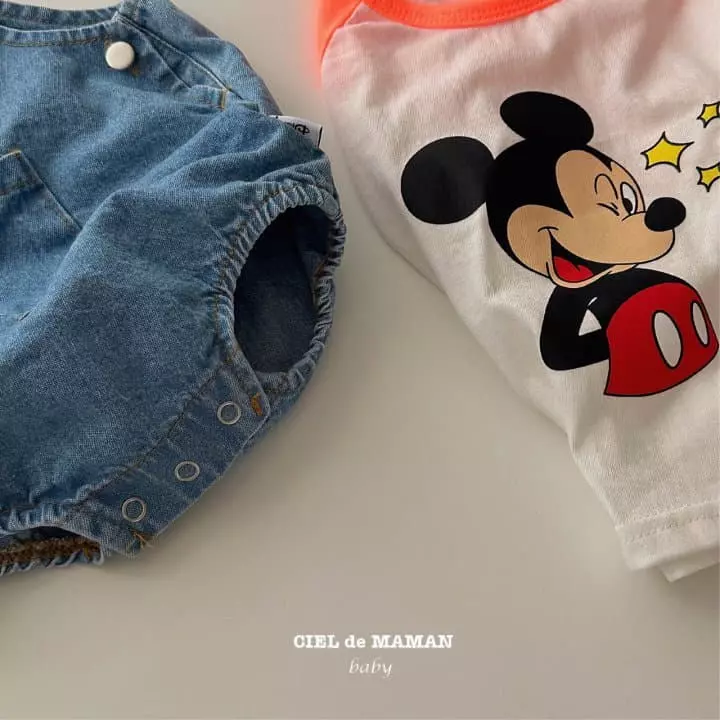 Ciel De Maman - Korean Baby Fashion - #babyoutfit - M Friends Bodysuit - 8