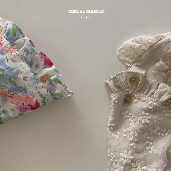 Ciel De Maman - Korean Baby Fashion - #onlinebabyboutique - Angel Bodtsuit Lace - 2