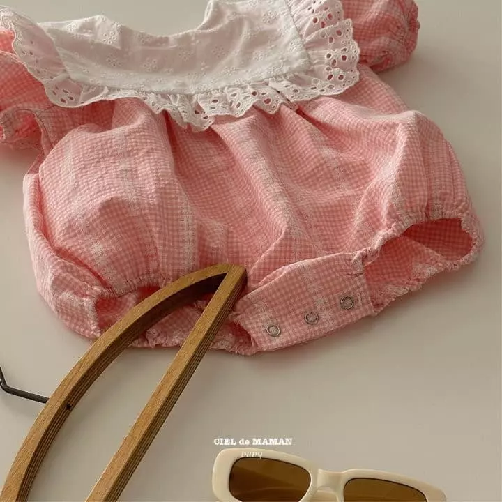 Ciel De Maman - Korean Baby Fashion - #onlinebabyboutique - Daily Collar Bodysuit - 7