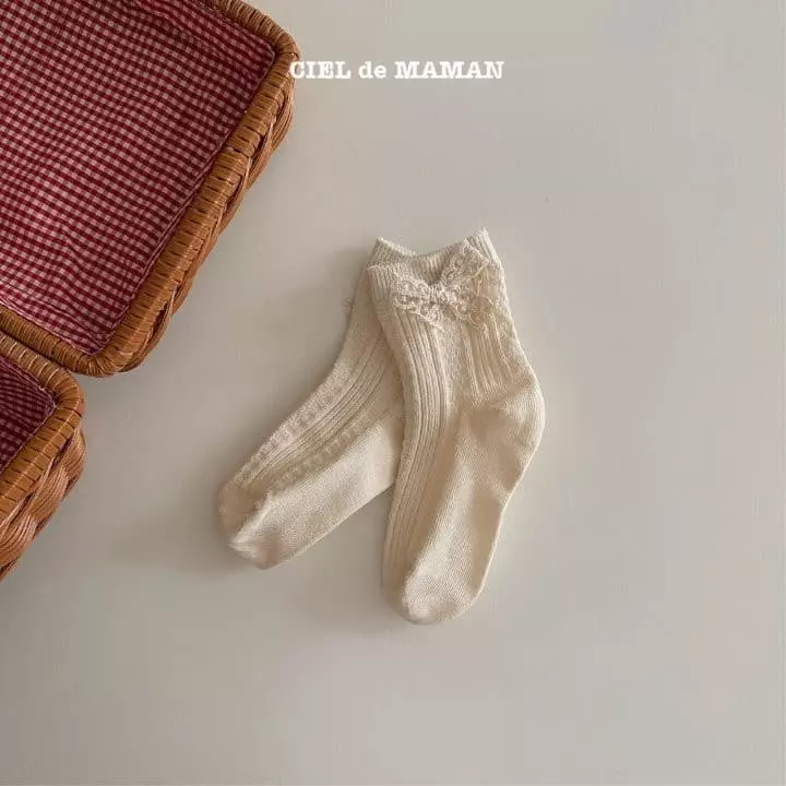 Ciel De Maman - Korean Children Fashion - #childofig - Lace Socks Set - 6