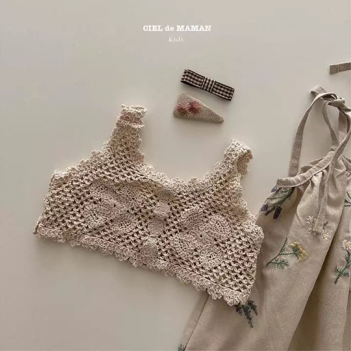 Ciel De Maman - Korean Children Fashion - #discoveringself - Knit Bustier - 6