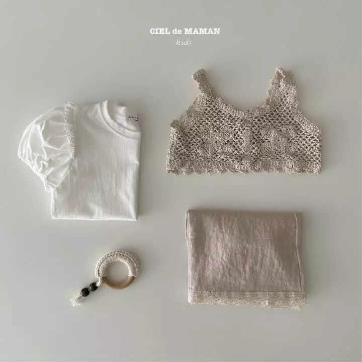 Ciel De Maman - Korean Children Fashion - #discoveringself - Puff Tee - 5