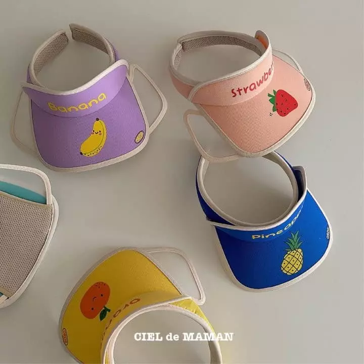 Ciel De Maman - Korean Children Fashion - #fashionkids - Fruit Sun Cap