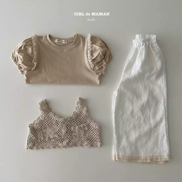 Ciel De Maman - Korean Children Fashion - #fashionkids - Puff Tee - 6