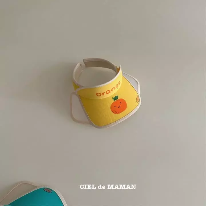 Ciel De Maman - Korean Children Fashion - #kidsshorts - Fruit Sun Cap - 2