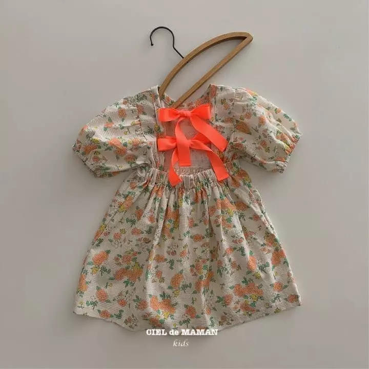 Ciel De Maman - Korean Children Fashion - #kidsstore - Summer Time One-piece - 5
