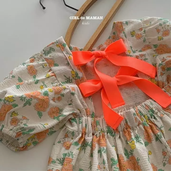 Ciel De Maman - Korean Children Fashion - #kidzfashiontrend - Summer Time One-piece - 6
