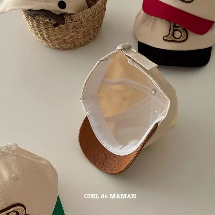 Ciel De Maman - Korean Children Fashion - #Kfashion4kids - B Ball Cap - 4