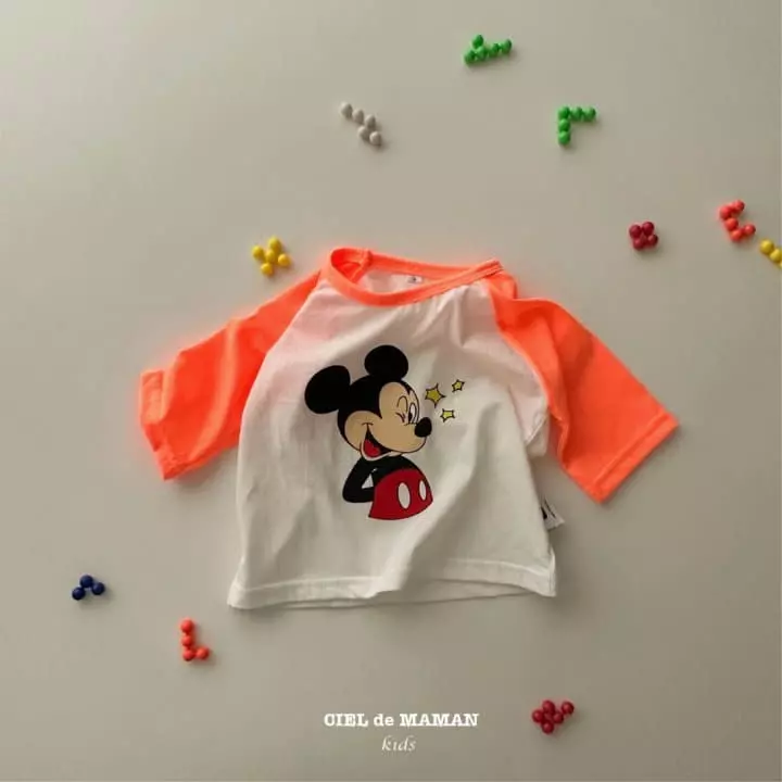 Ciel De Maman - Korean Children Fashion - #littlefashionista - Raglan M Tee - 7