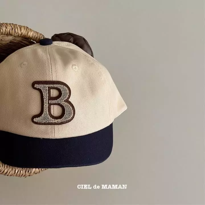 Ciel De Maman - Korean Children Fashion - #magicofchildhood - B Ball Cap - 5