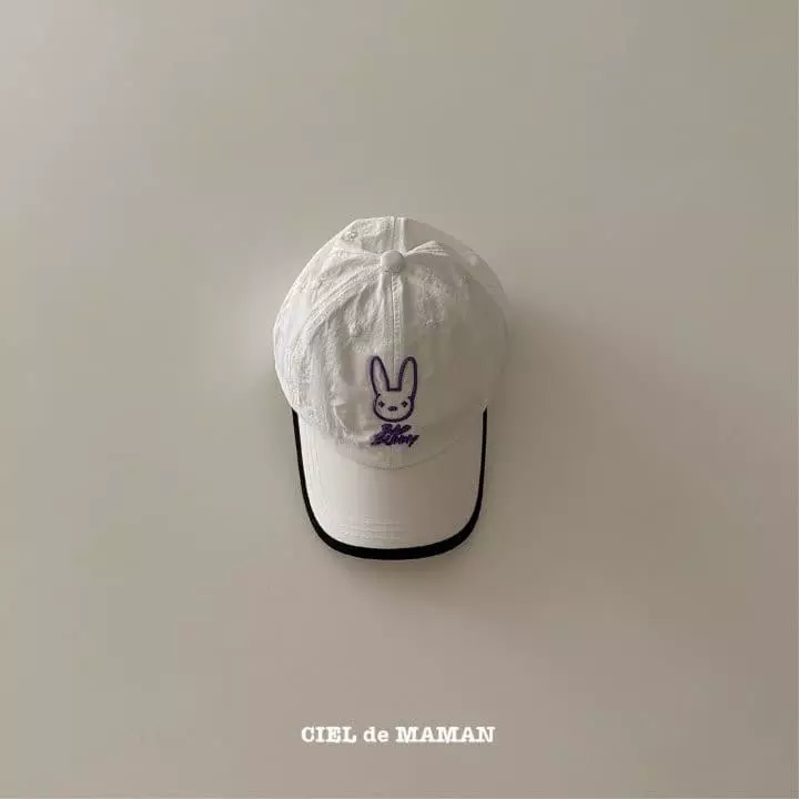 Ciel De Maman - Korean Children Fashion - #prettylittlegirls - Rabbit Ball Cap - 8
