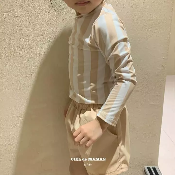 Ciel De Maman - Korean Children Fashion - #prettylittlegirls - Jane Swim Top Bottom Set - 9
