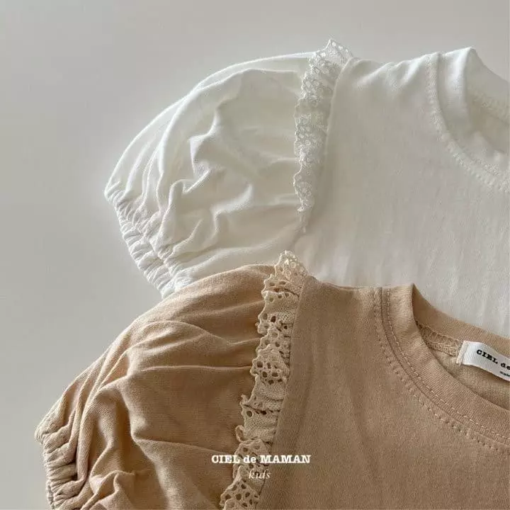 Ciel De Maman - Korean Children Fashion - #stylishchildhood - Puff Tee