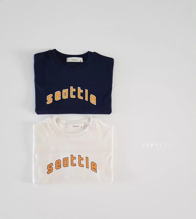 Cobalt - Korean Children Fashion - #childofig - Seattle Tee - 8