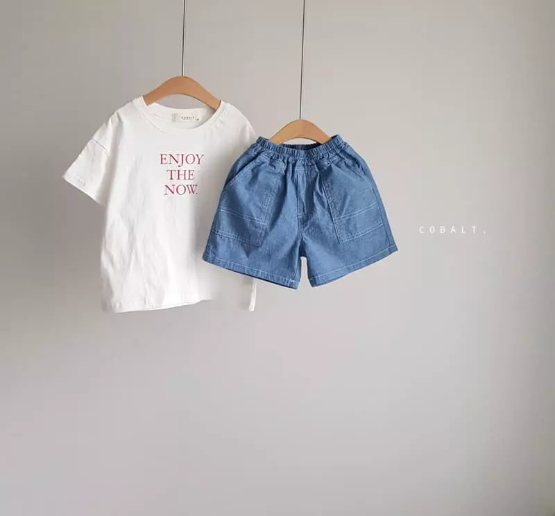Cobalt - Korean Children Fashion - #childofig - Enjoy Tee - 6