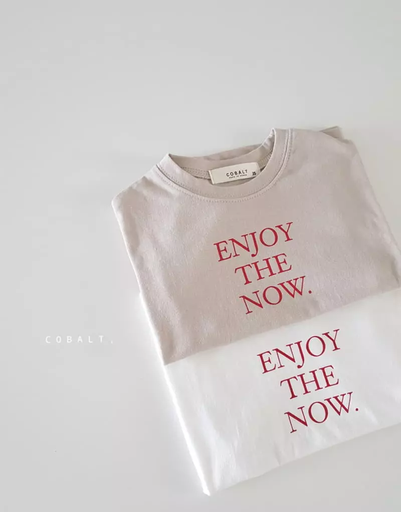Cobalt - Korean Children Fashion - #childofig - Enjoy Tee - 7