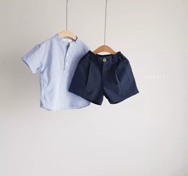 Cobalt - Korean Children Fashion - #littlefashionista - Linen Shorts - 7