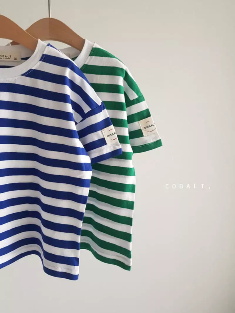 Cobalt - Korean Children Fashion - #littlefashionista - Label St Tee - 5