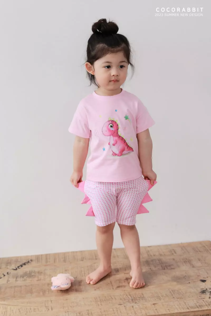 Coco Rabbit - Korean Children Fashion - #Kfashion4kids - Star Dino Tee - 3