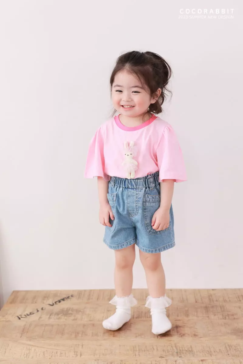 Coco Rabbit - Korean Children Fashion - #Kfashion4kids - Carrot Rabbit Doll Tee - 3