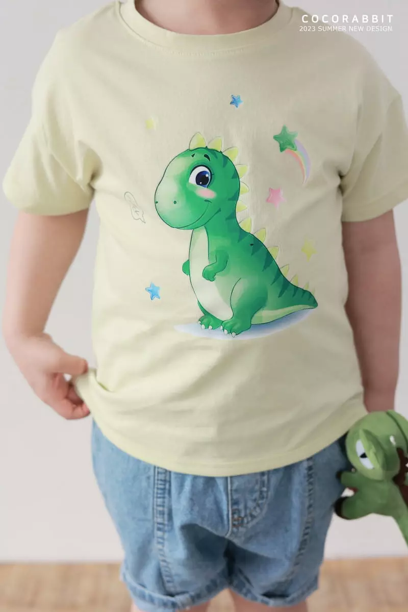 Coco Rabbit - Korean Children Fashion - #childofig - Star Dino Tee - 9