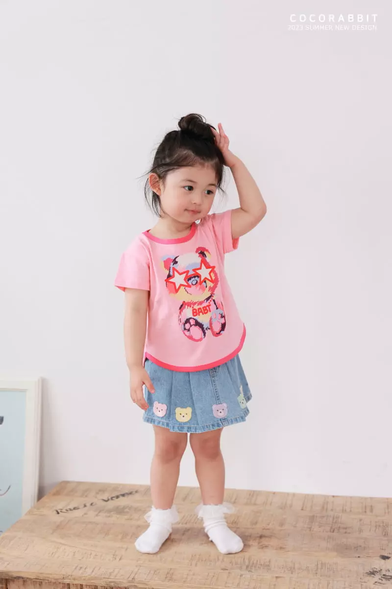 Coco Rabbit - Korean Children Fashion - #childofig - Star Bear TEe - 7