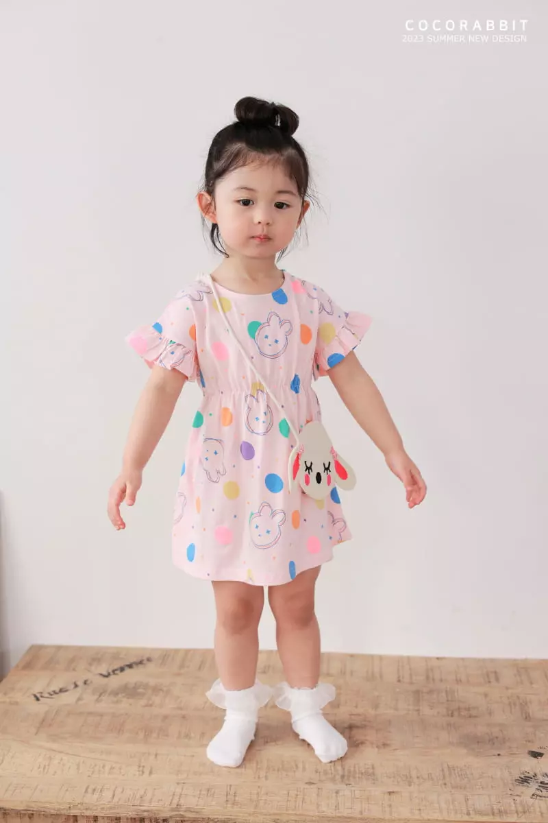 Coco Rabbit - Korean Children Fashion - #childofig - Dot Rabbit One-piece