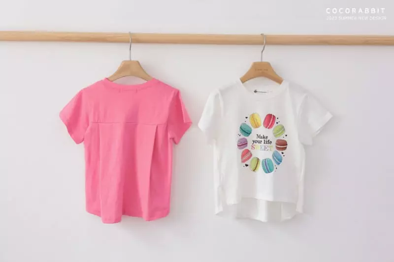 Coco Rabbit - Korean Children Fashion - #discoveringself - Macaroon Tee - 6