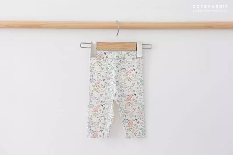 Coco Rabbit - Korean Children Fashion - #kidzfashiontrend - Dino Leggings - 5