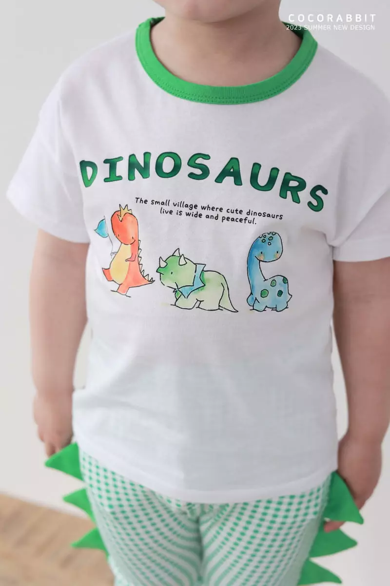 Coco Rabbit - Korean Children Fashion - #littlefashionista - Dino Tee