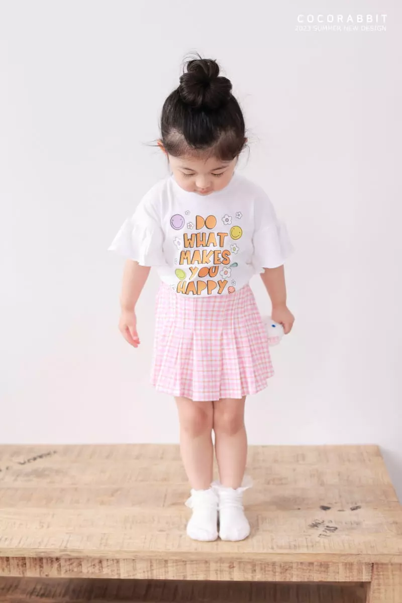 Coco Rabbit - Korean Children Fashion - #littlefashionista - Happy Frill Tee - 5