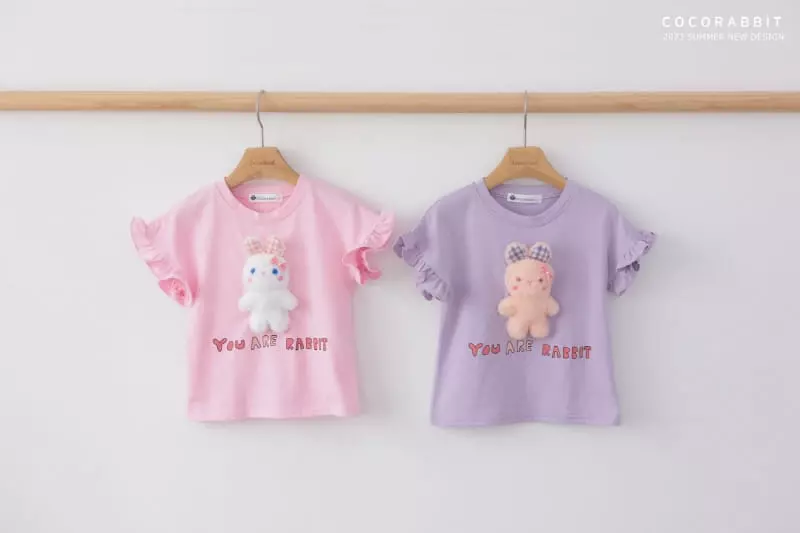 Coco Rabbit - Korean Children Fashion - #minifashionista - Rabbit Doll Tee