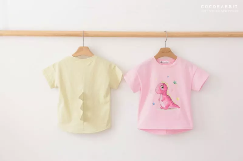 Coco Rabbit - Korean Children Fashion - #minifashionista - Star Dino Tee - 6