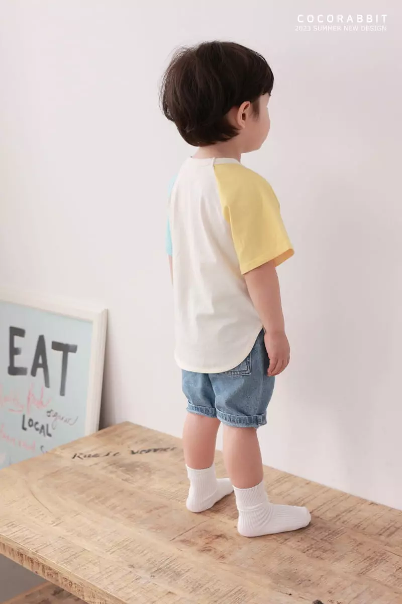 Coco Rabbit - Korean Children Fashion - #magicofchildhood - Color Face Tee - 4