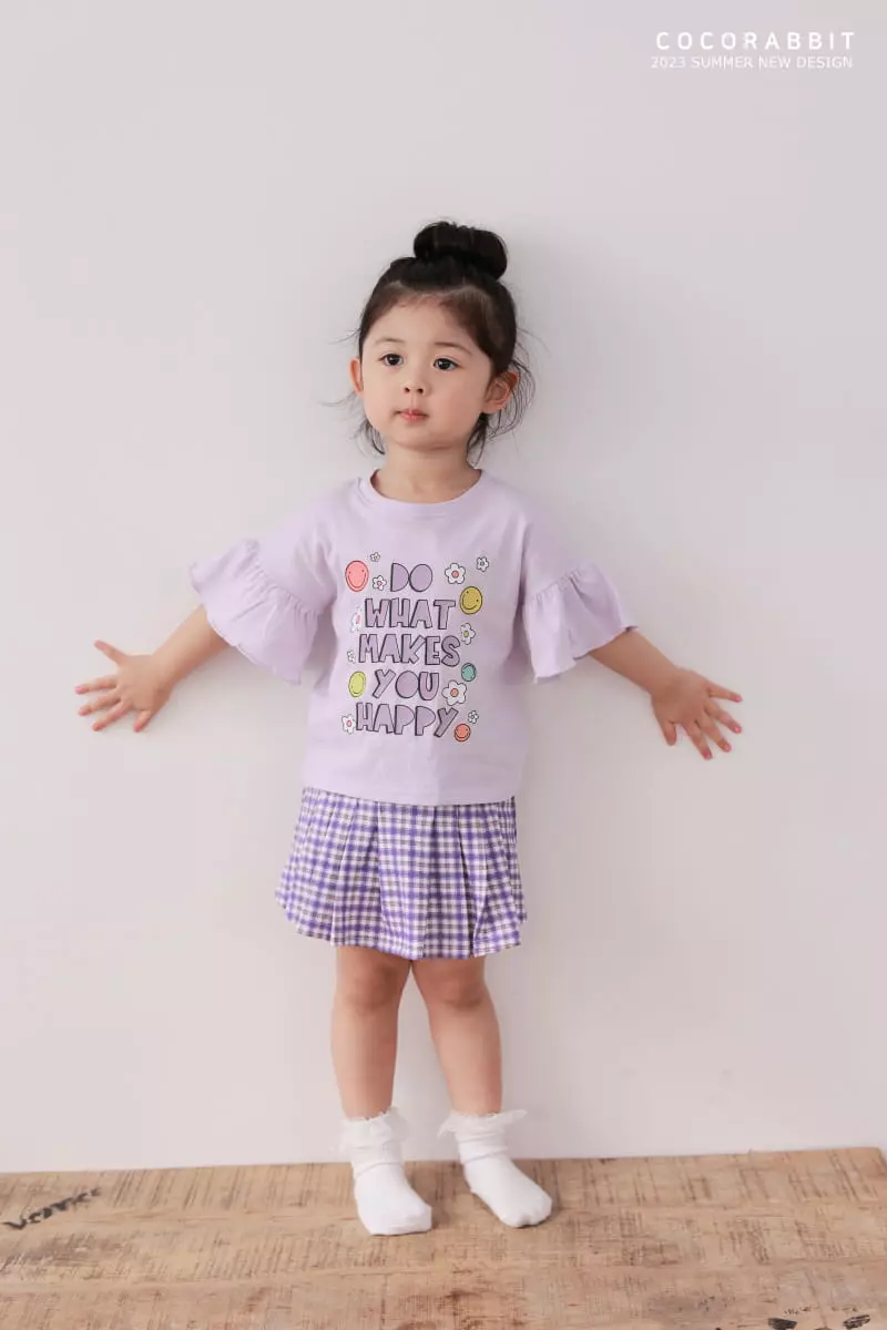 Coco Rabbit - Korean Children Fashion - #prettylittlegirls - Happy Frill Tee - 8