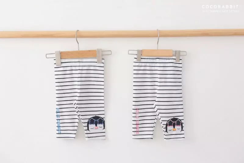 Coco Rabbit - Korean Children Fashion - #todddlerfashion - Penguin Leggings - 5