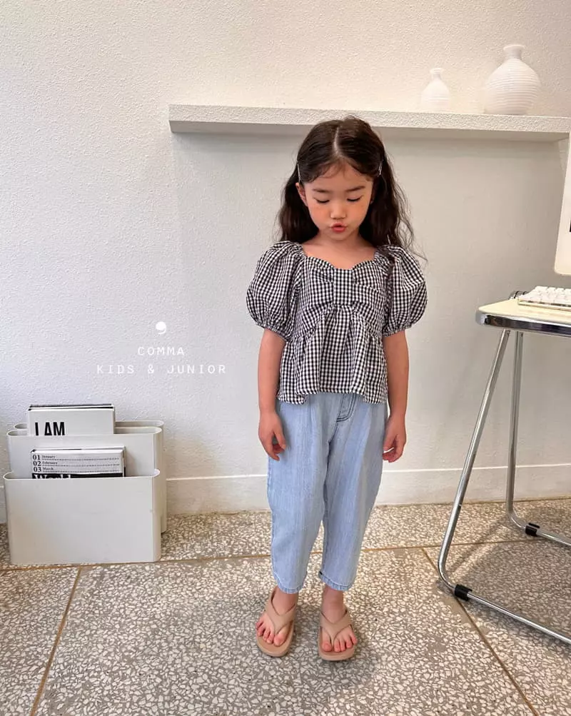 Comma - Korean Children Fashion - #childofig - Big Ribbon Blouse - 9