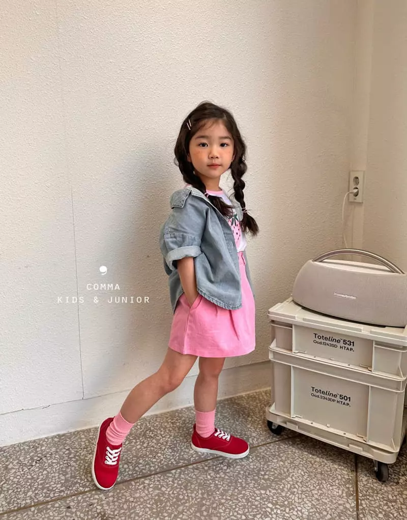 Comma - Korean Children Fashion - #childrensboutique - Vivid Skirt - 10