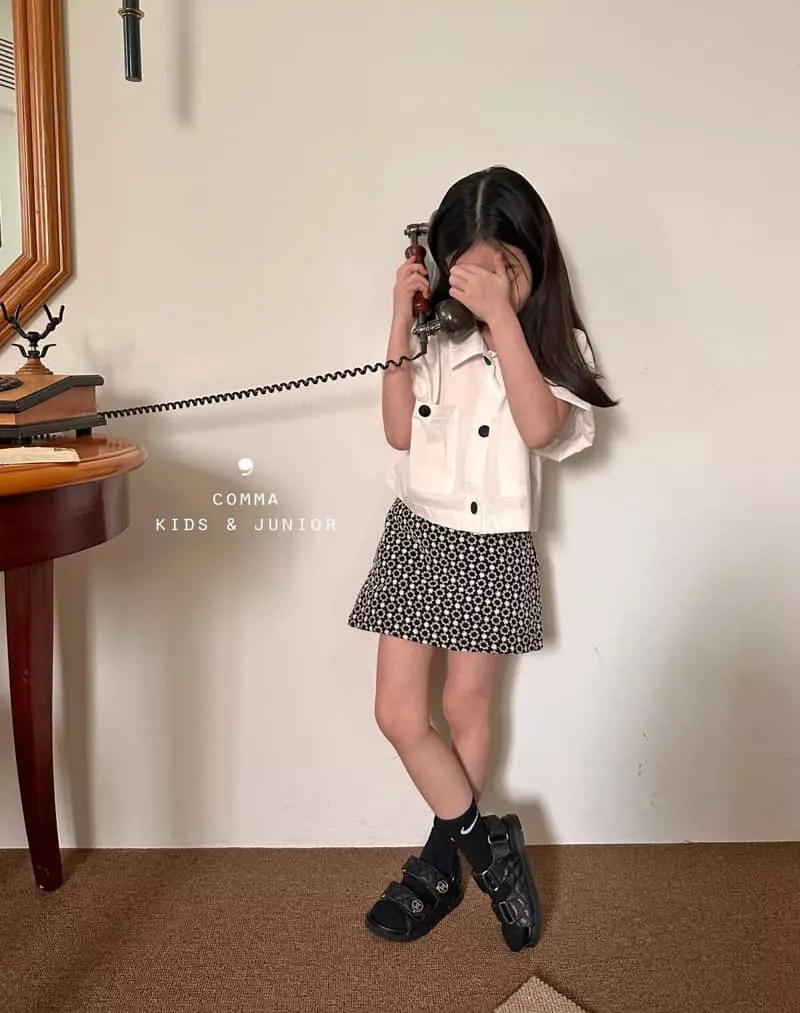 Comma - Korean Children Fashion - #childrensboutique - Shirt Short Jacket - 8