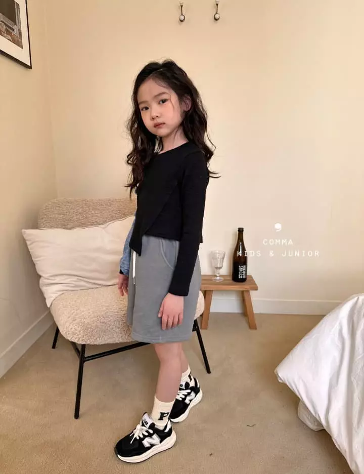 Comma - Korean Children Fashion - #designkidswear - Unbal Tee - 12