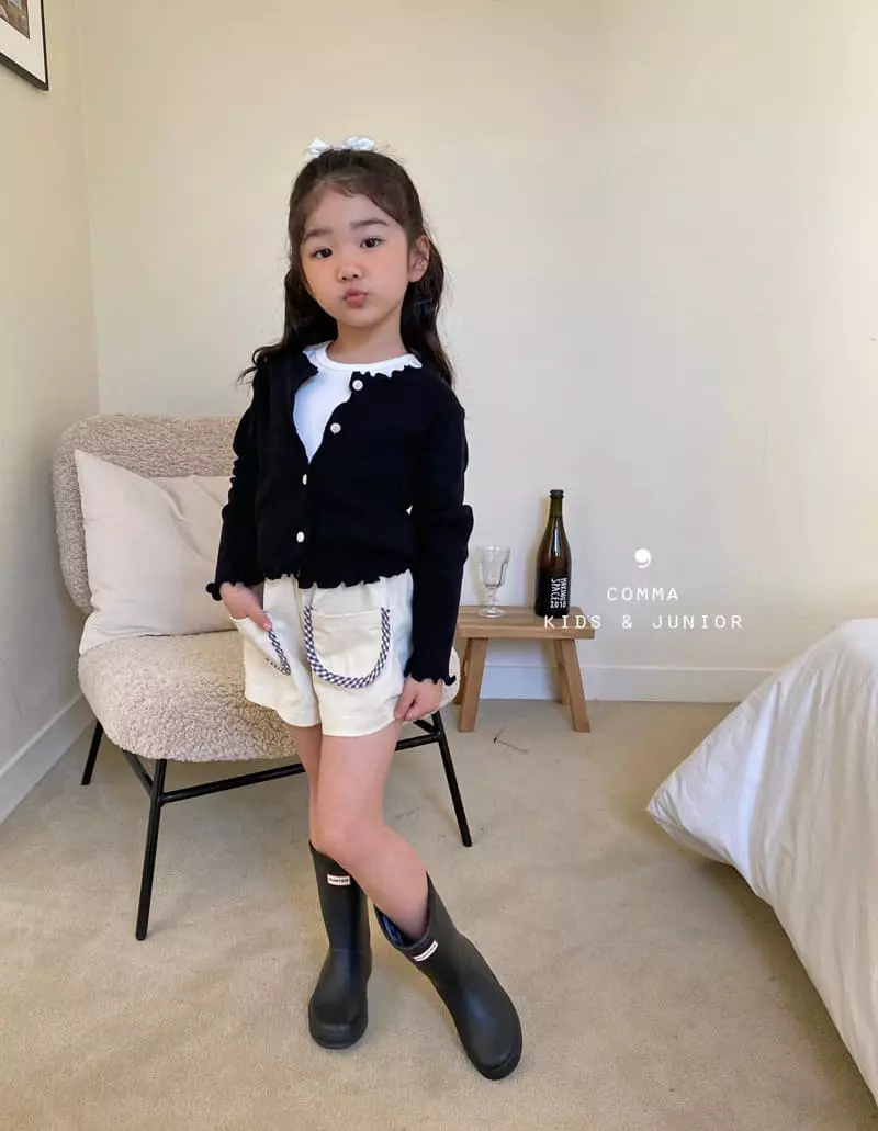 Comma - Korean Children Fashion - #fashionkids - Check Piping Pants