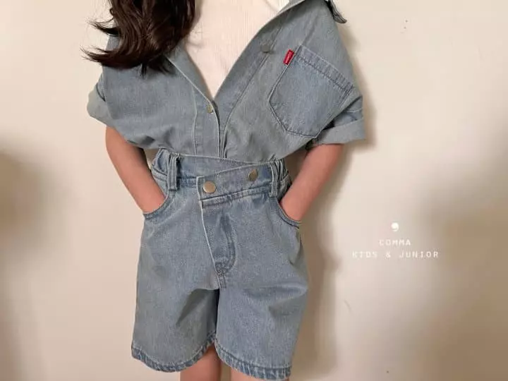 Comma - Korean Children Fashion - #kidsstore - Denim Shirt - 8